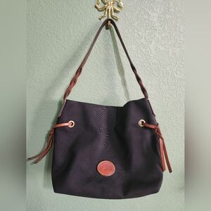 Dooney And Bourke Nylon Canvas Tote Bag